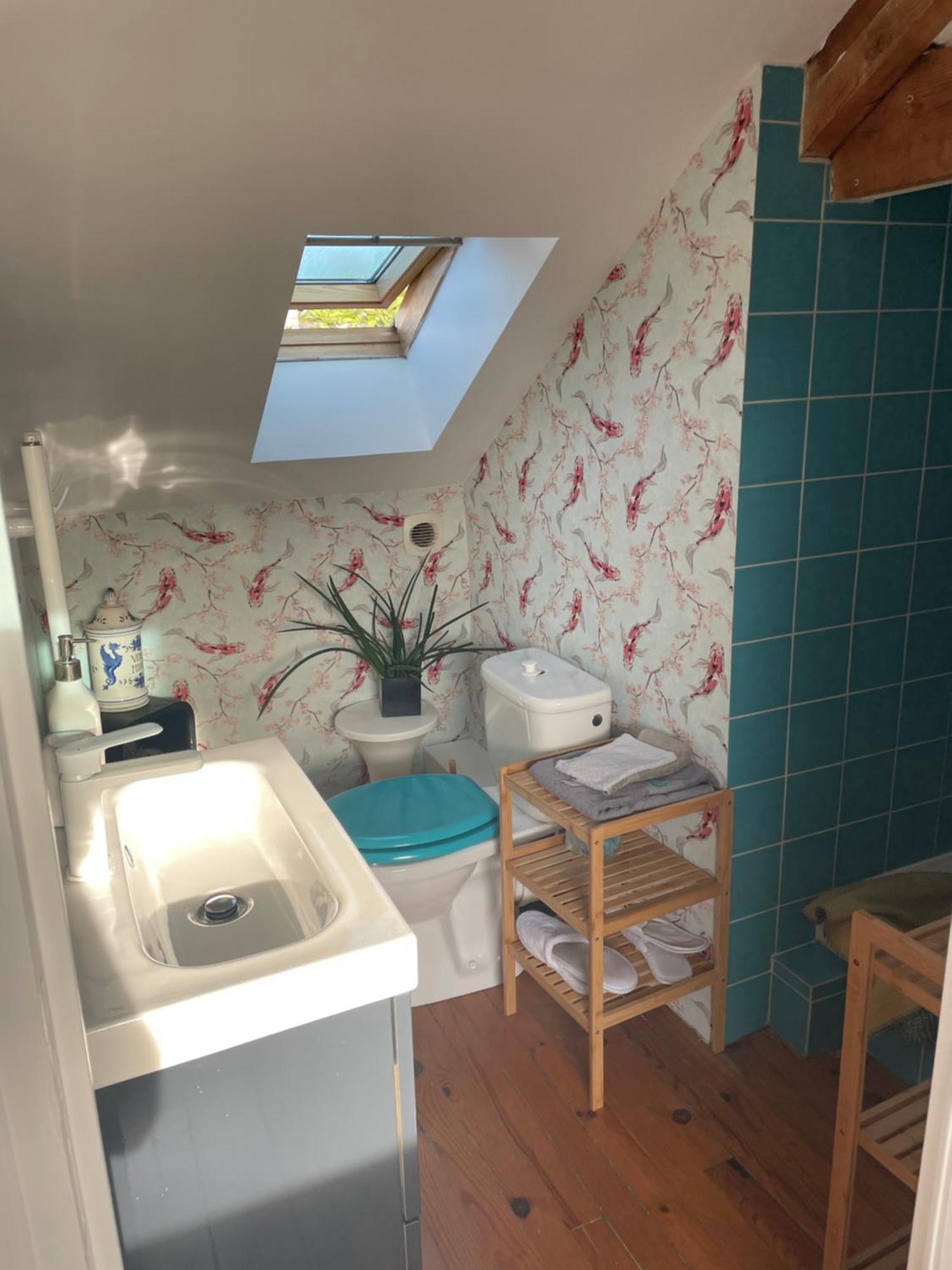 Chambre Hotes Nichee Sous Les Toits Rennes Bagian luar foto